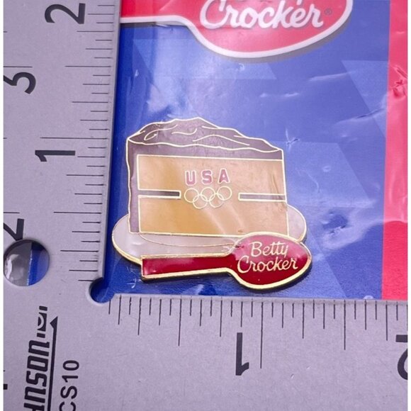 Betty Crocker Winter Olympics Commemorative Pin Set 2002 Salt Lake City Utah - Picture 6 of 6